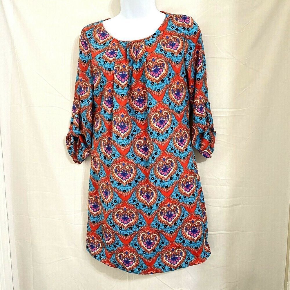 Pink Owl Apparel Dress Back Zip Lined Size S